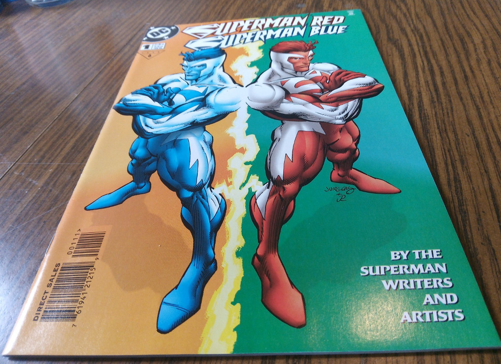 Superman Red Superman Blue #1 February 1998 DC Comics-Standard Edition